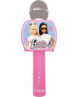 Microfon Lexibook - Barbie MIC240BB, wireless, roz