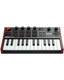 MIDI Controler Akai Professional - MPK Mini Play MK3, negru