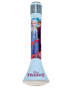 Microfon Lexibook - Frozen MIC210FZ, wireless, albastru