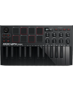 MIDI Controler Akai Professional - MPK Mini 3, negru