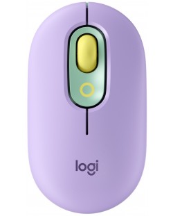 Mouse Logitech - POP, optic, wireless, mov/ verde