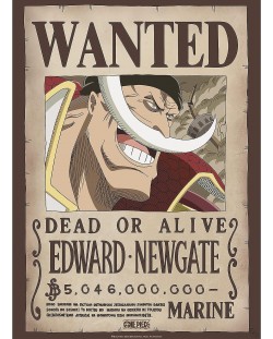 Mini poster GB eye Animation: One Piece - Whitebeard Wanted Poster
