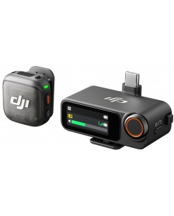 Microfon DJI - Mic 3, 1 TX + 1 RX, negru | Ozone.ro