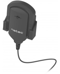 Microfon Natec - Fox, negru