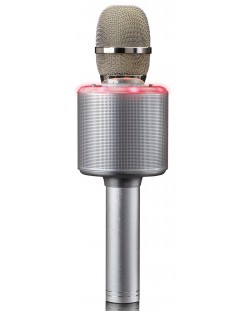 Microfon Lenco - BMC-085SI, wireless, argintiu