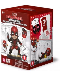Mini figurină YuMe Marvel: Deadpool - Action Hero Series, Mystery box