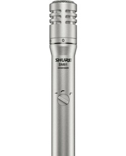 Microfon Shure - SM81, argintiu
