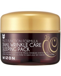 Mizon Snail Repair Mască de față de noapte Wrinkle Care, 80 ml