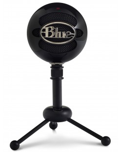 Microfon Blue - Snowball, negru