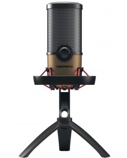 Microfon Cherry - UM 9.0 Pro RGB, bronz/negru