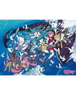 Mini poster GB eye Animation: Hatsune Miku - Miku & Amis Ocean