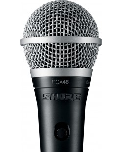 Microfon Shure - PGA48-XLR, negru	