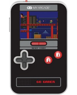 Consolă mini My Arcade - Gamer V Classic 300in1, neagră/roșie
