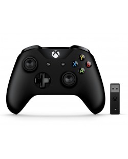 Controller Microsoft - Xbox One Wireless Controller + Wireless Adapter V2