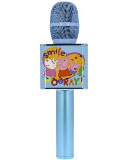 Microfon OTL Technologies - Peppa Pig Karaoke, albastru