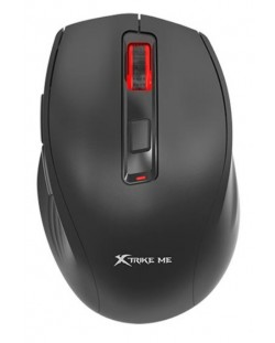 Mouse pentru jocuri Xtrike ME - GW-223 BK, optic, fără fir, negru