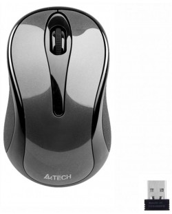 Mouse A4tech - G3-280N, optic, wireless, gri