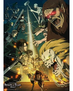 Mini poster GB eye Animation: Attack on Titan - Paradis vs Marley