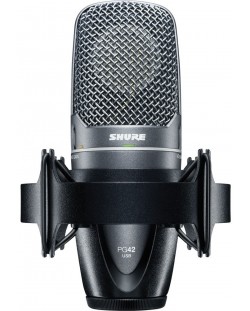 Microfon Shure - PG42-USB, argintiu