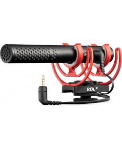 Microfon Rode - Videomic NTG, negru/rosu