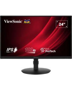 Monitor ViewSonic - VG2408A, 23.8'', FHD, IPS, USB Hub, negru 