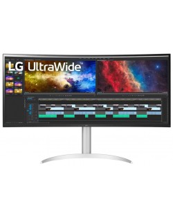 Monitor LG - 38WP85CP-W, 37.5'', QHD, 60Hz, 5ms, FreeSync, Curved