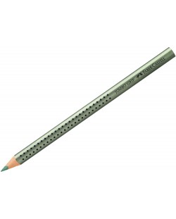Creion Faber Castell - Jumbo Grip, metalic, verde