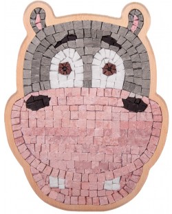 Mozaic Neptune Mosaic - Față de hipopotam