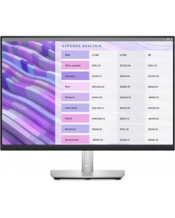 Monitor Dell - P2423, 24", WUXGA, IPS, Anti-Glare, gri/negru