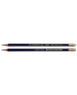 Creion Faber-Castell Goldfaber - HB, cu gumă de șters