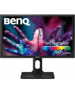 Monitor BenQ - PD2700Q, 27", 2K, IPS, Anti-Glare, USB Hub, negru