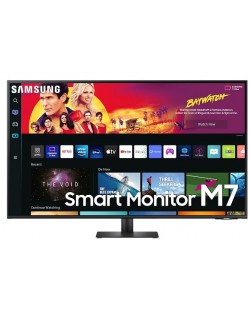 Monitor Samsung - Smart M7, 32", VA, UHD, 60Hz, 4ms, negru