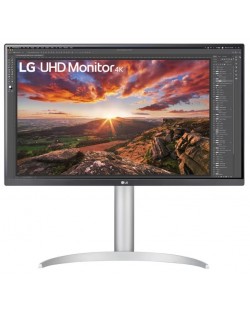 Monitor LG - 27UP850N-W, 27'', IPS, 4K, 60Hz, Anti-Glare, negru