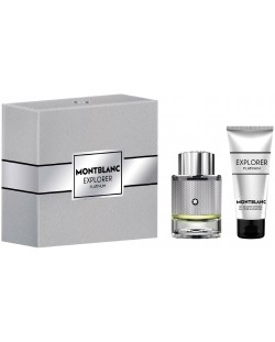 Mont Blanc Комплект Explorer Platinum - Apă de parfum și gel de duș, 60 + 100 ml