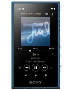 Mp3 player Sony  - Walkman NW-A105, 16GB, albastru