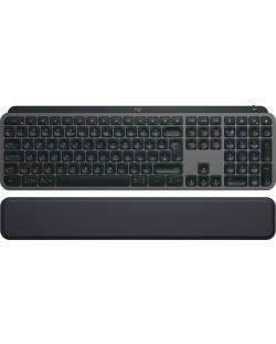 Tastatură multimedia Logitech - MX Keys S Plus, fără fir, grafit