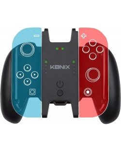 Prehensiune multifuncțională Konix - Mythics Play & Charge Grip (Nintendo Switch)