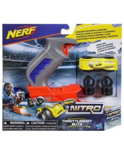 Set Hasbro Nerf - Lansator Nitro si masinuta