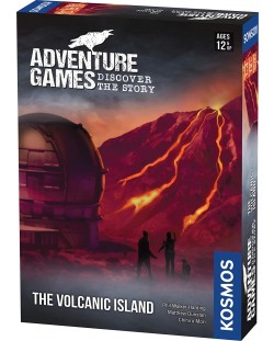 Joc de societate Adventure Games - The Volcanic Island - de familie	