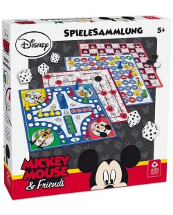 Joc de societate Mickey & Friends Game Compendium - Pentru copii