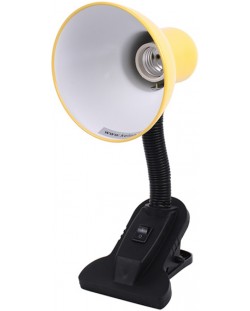 Lampa de birou cu clips  Omnia - Kara, IP20, Е27, 40 W, galben