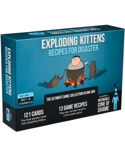 Joc de societate Exploding Kittens: Recipes For Disaster - party