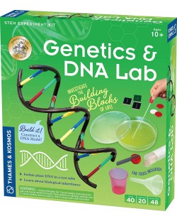 Thames & Kosmos Science Kit - Laborator pentru copii, Genetică și ADN