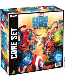 Joc de masă pentru două persoane Marvel: Crisis Protocol - strategic