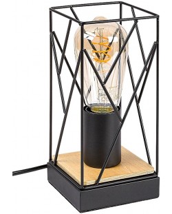 Lampa de masă Rabalux - Boire 74006, IP 20, E27, 1 x 40 W, negru
