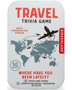 Joc de societate Travel Trivia Game
