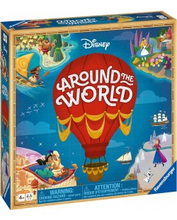 Joc de societate Ravensburger - Disney: Around the World - Pentru copii