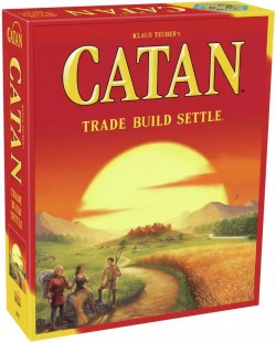 Joc de societate Catan (ediția în limba engleză) - strategic