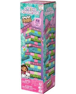 Joc de bord Spin Master: Gabby's Dollhouse Jumbling Tower - Pentru copii