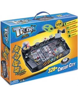 Kit de știință STEM  Amazing Toys Tronex - 328 de experimente cu circuite electrice